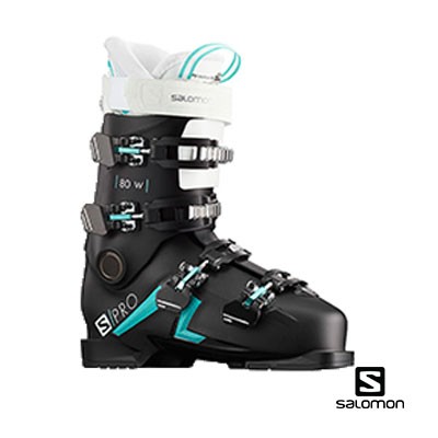 Salomon SPRO 80Wn L40875900 Zwart/Petrol uitverkocht