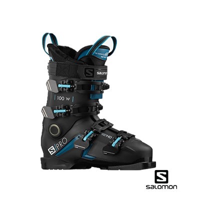 Salomon SPR0 100Wn Zwart/Blauw L40875700 Uitverkocht