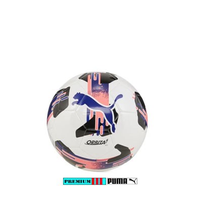 Puma Bal Orbita6 MS 084335-06 Wit/Blauw