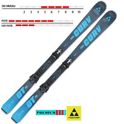 Fischer The Curve GT76 P09524 Blauw Aanbieding