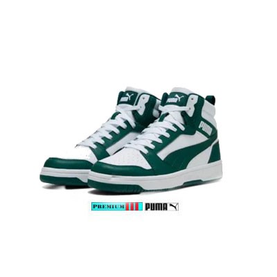 Puma Rebound V6 Mid 392326-0033 Wit/Groen