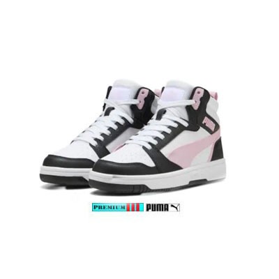 Puma Rebound V6 Mid Dames 392326-0038 Wit/Rose